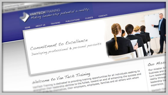 Van Tech Training - Featured Website of the Month